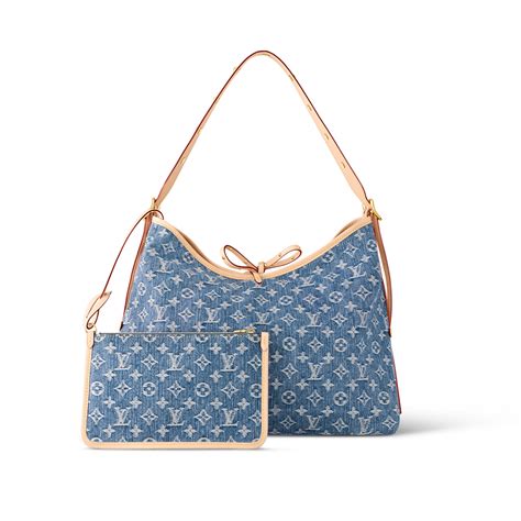 blue denim louis vuitton bag|CarryAll MM Monogram Denim .